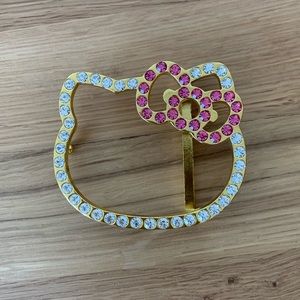 Hello Kitty Bling Belt Buckle